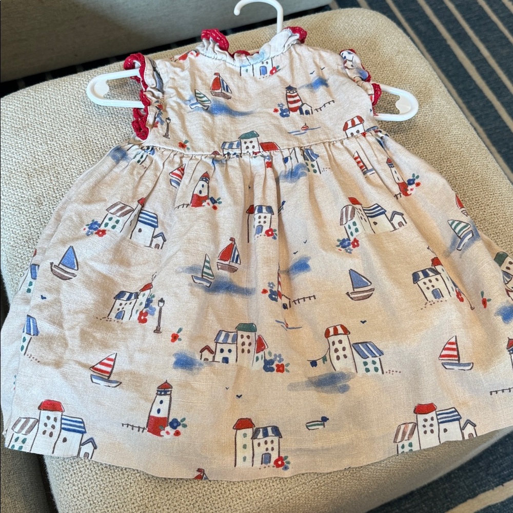 Mayoral Baby Dress with Bloomers 12m - Picture 3 of 4